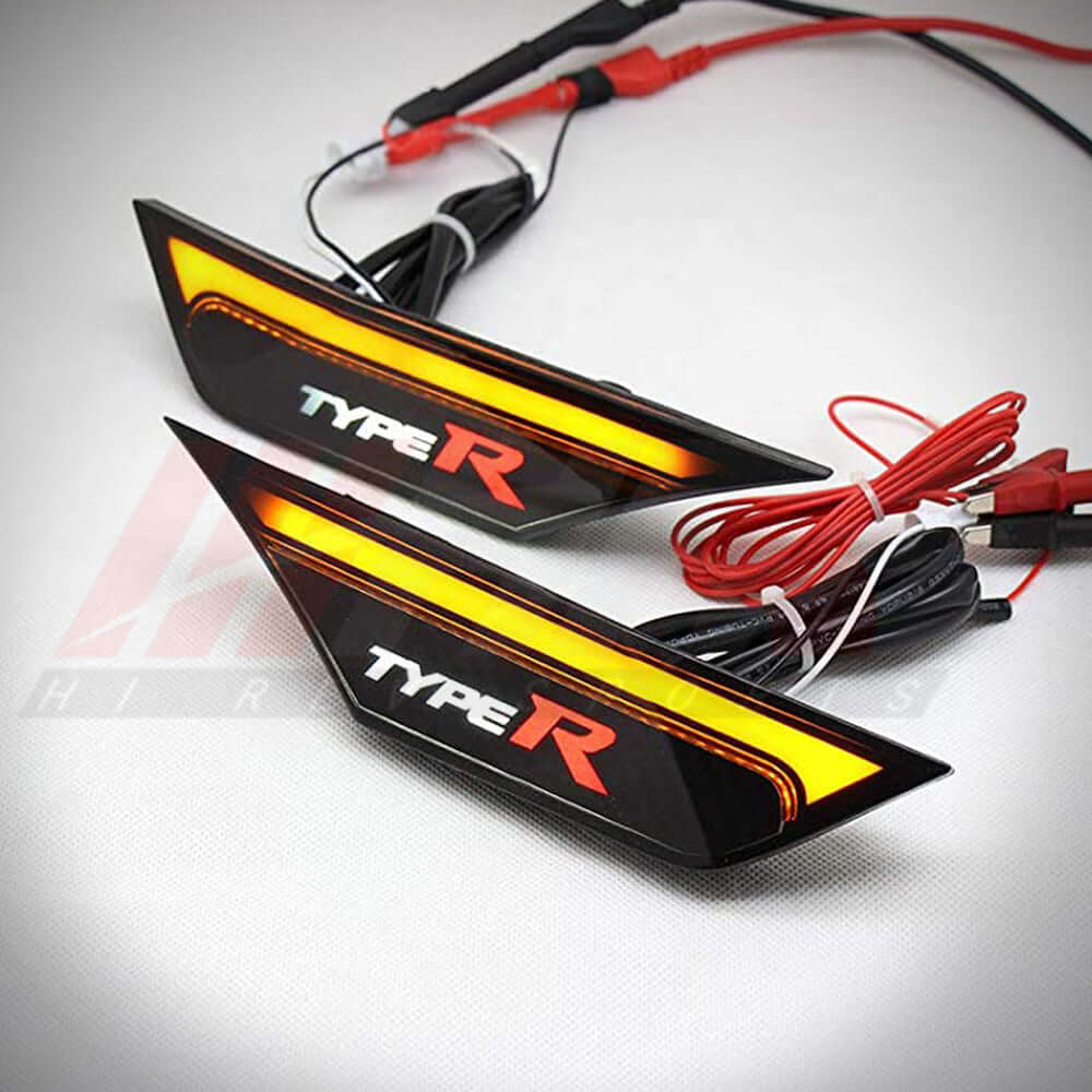 HRS 2017-20 Honda Civic 10th Gen Hatchback FK7 FK8 Type-R LED Side Markers