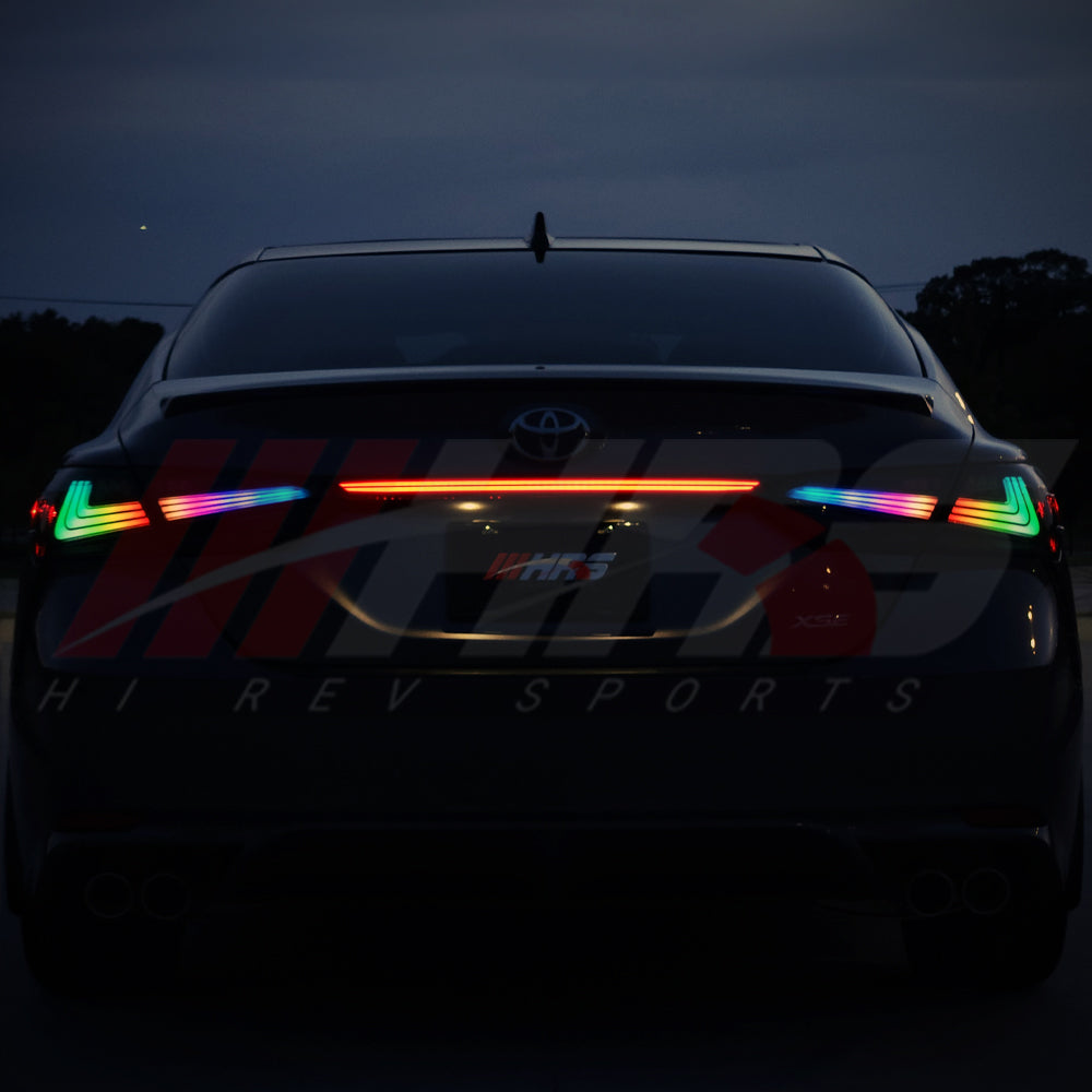 
                      
                        HRS 2018-24 Toyota Camry Nike Style LED Tail Lights - RGB
                      
                    