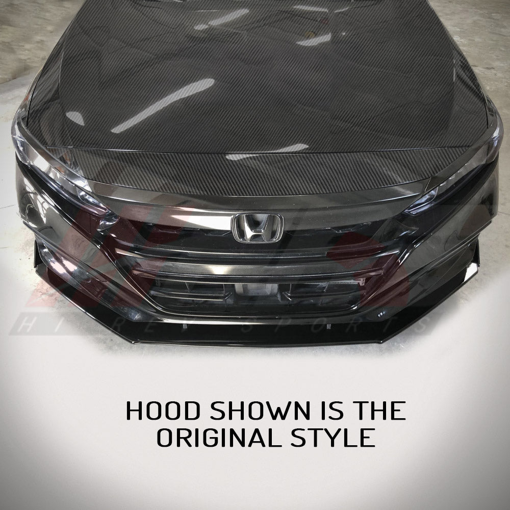 Front End Refresh: Upper Cover Grille For 2018-2020 Honda Accord Sedan – Black Primered Direct Replacement