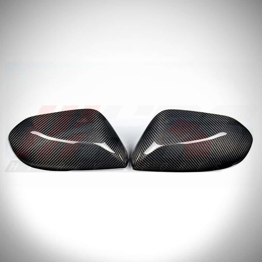 2018-2020 Toyota Camry Carbon Fiber Mirror Replacement Caps | HiRev Sports