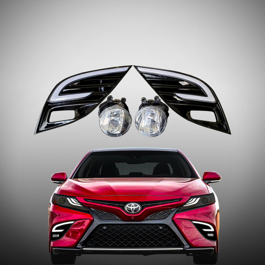 2018-2020 Toyota Camry DRL + LED Fog Lights Kit V1 | HiRev Sports