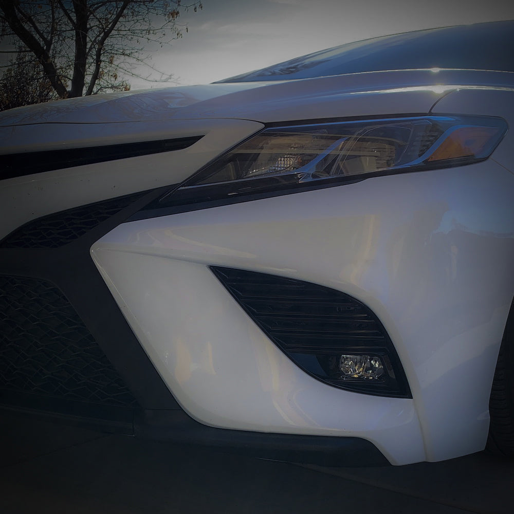 HRS 2018 20 Toyota Camry LED Fog Lights with Covers HIREV SPORTS