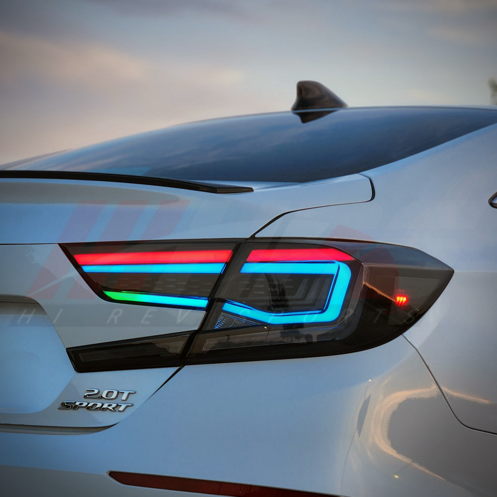 
                      
                        HRS 2018-22 Honda Accord LED Tail Lights - The Elite Series - RGB
                      
                    