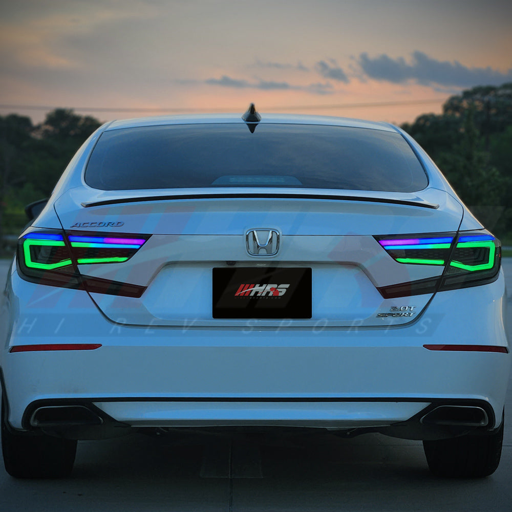 
                  
                    HRS - 2018-22 Honda Accord LED Tail Lights - The Elite Series - RGB
                  
                