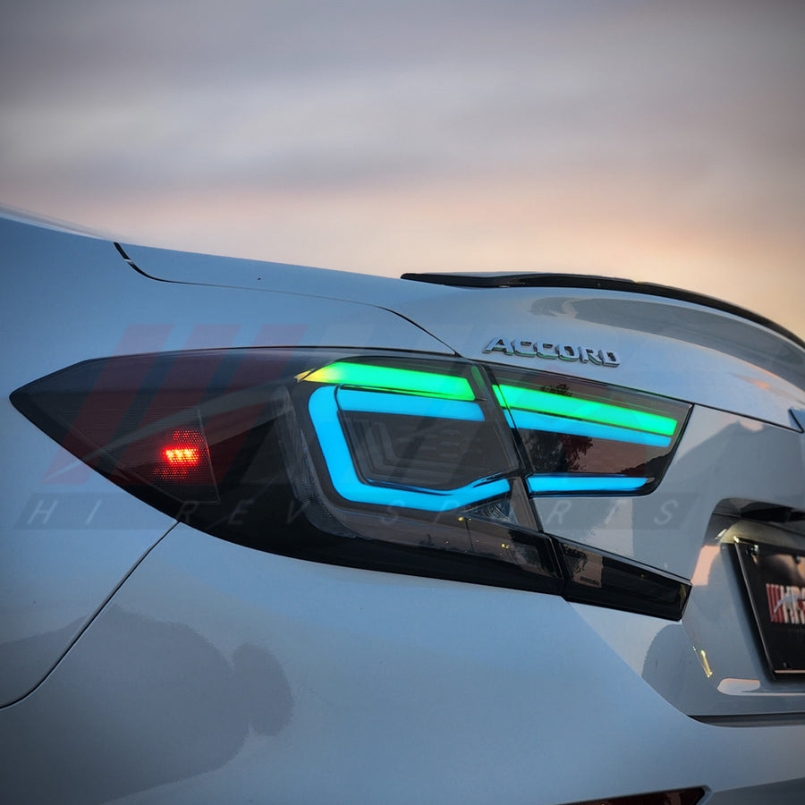 2018-2022 Honda Accord LED Tail Lights Elite Series RGB | HiRev Sports