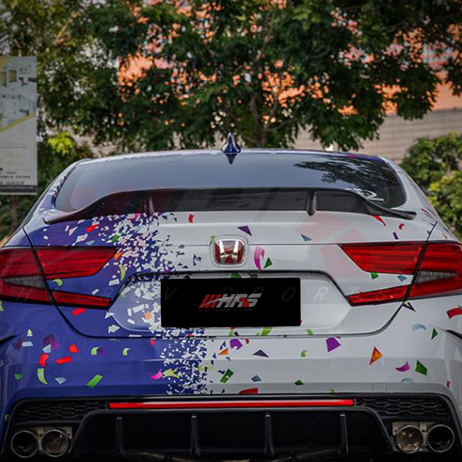 2018-2022 Honda Accord R Style Carbon Fiber Trunk Spoiler | HiRev Sports