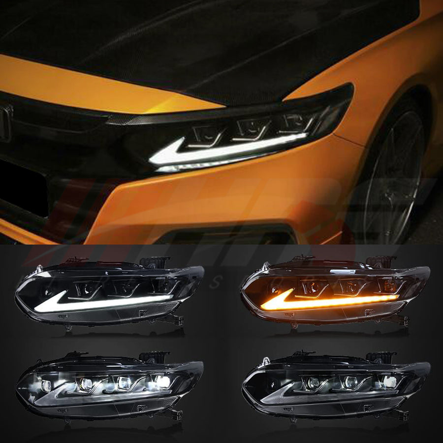 2018-2022 Honda Accord Jewel LED Headlights | HiRev Sports