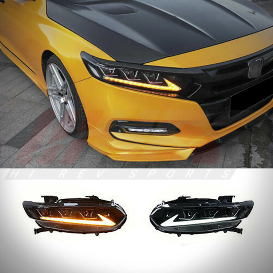 2018-2022 Honda Accord Jewel LED Headlights | HiRev Sports