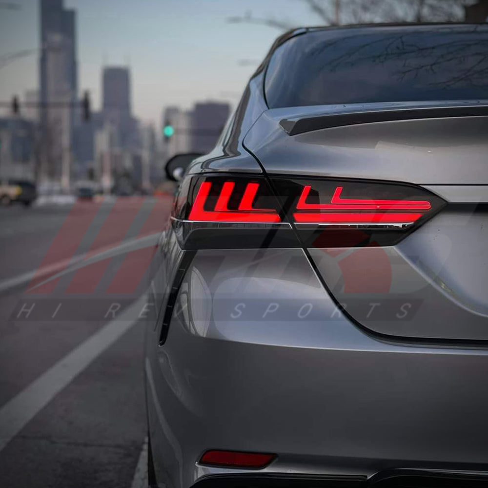 
                  
                    HRS - 2018-24 Toyota Camry Lexus Style LED Tail Lights - V1
                  
                