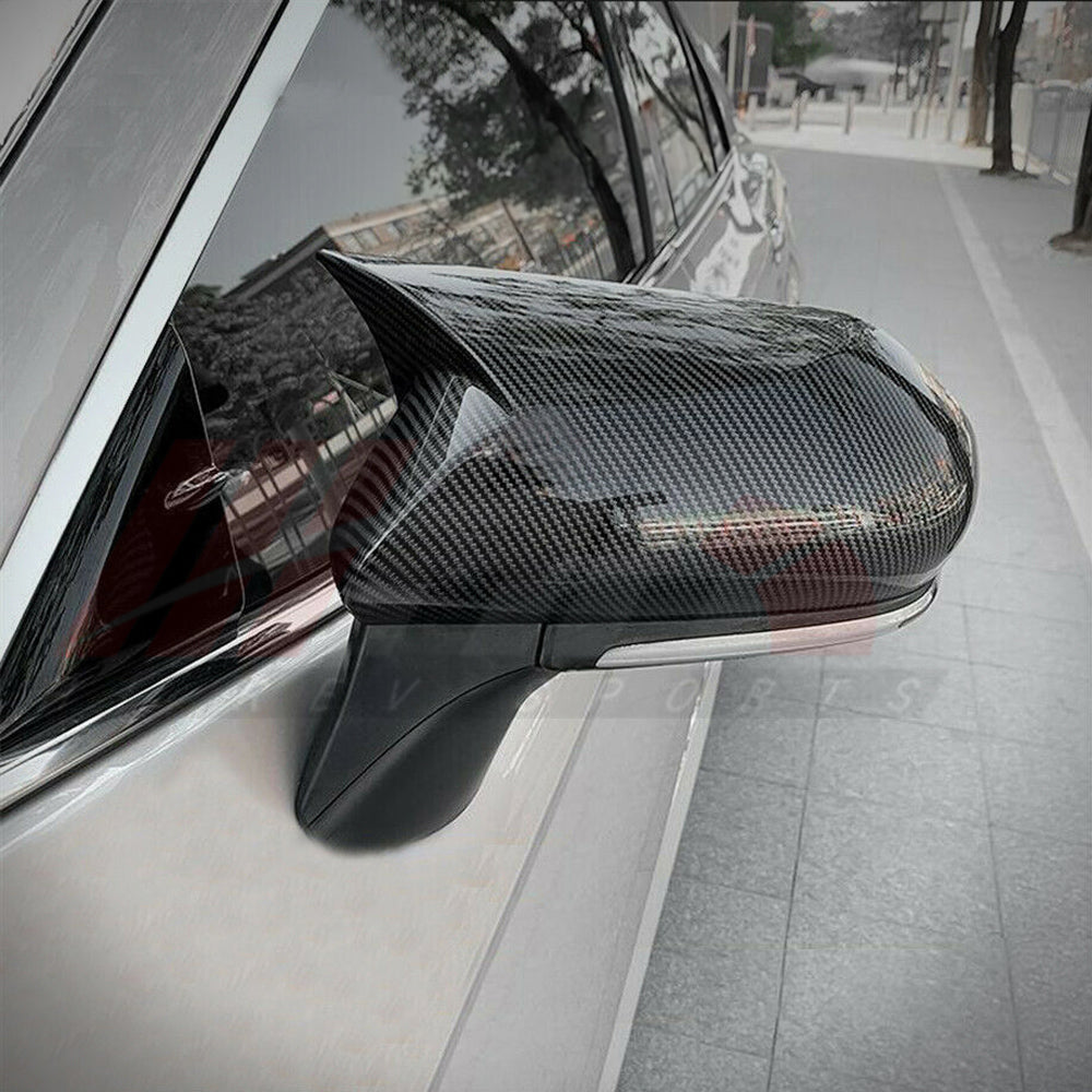 2Pcs For 2018-2021 Toyota Camry Carbon Fiber Side Mirror Rain