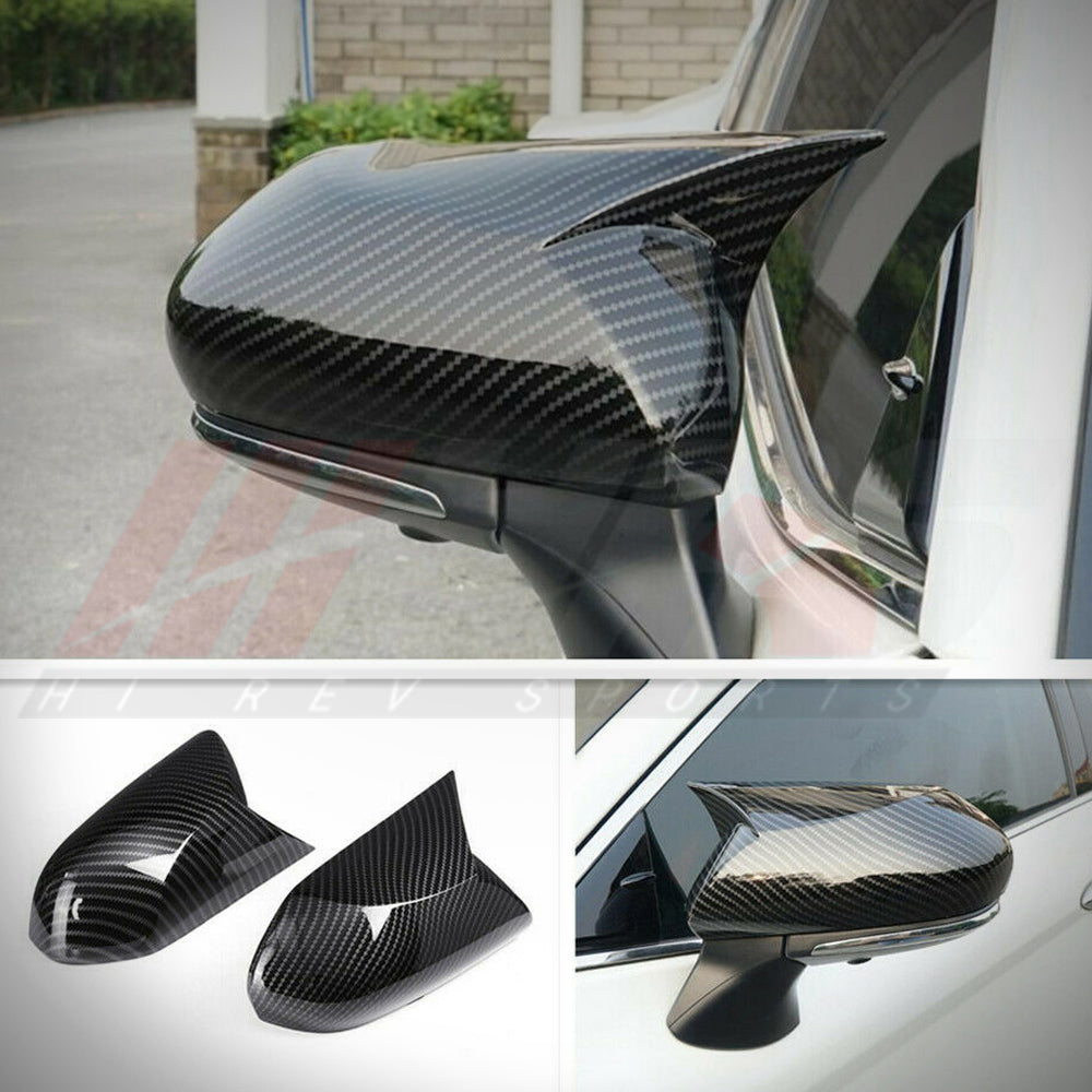 HRS - 2018-24 Toyota Camry Carbon Fiber Style Mirror Covers