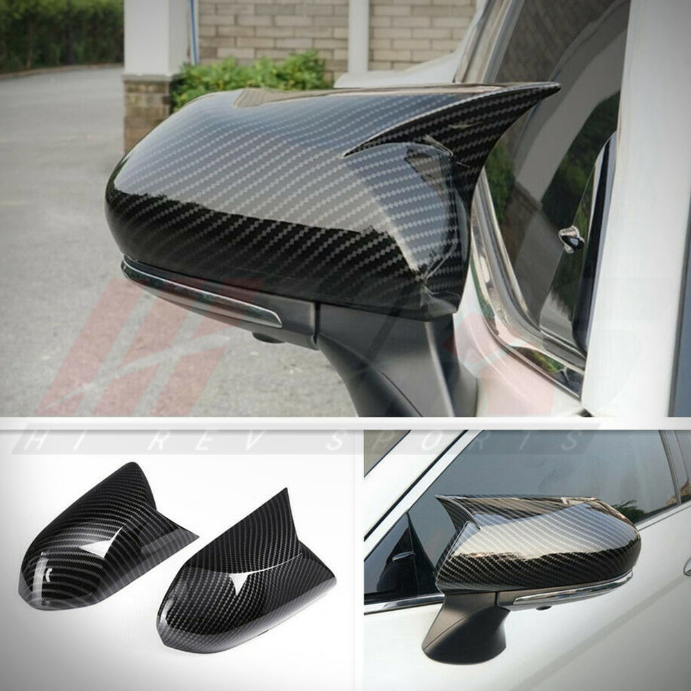 HRS - 2018-23 Toyota Camry Carbon Fiber Style Mirror Covers