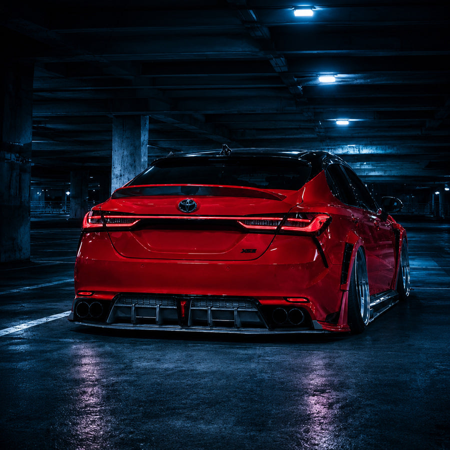 2018-2024 Toyota Camry Xtreme Series LED tail lights rear view