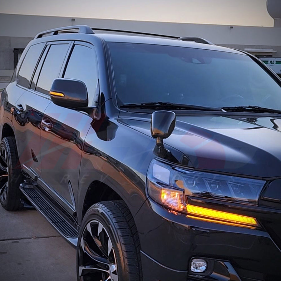 2016-2021 Toyota Land Cruiser LED Side Mirror Lights V1 | HiRev Sports