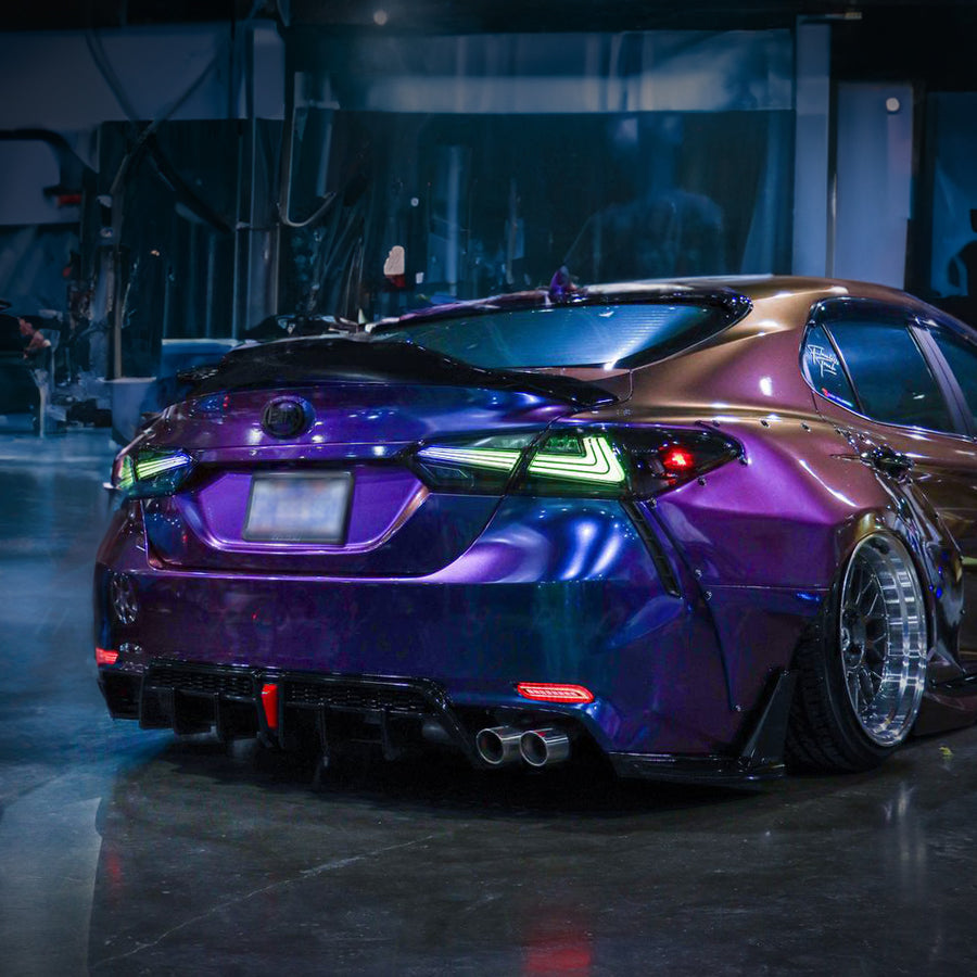 2018-2024 Toyota Camry Nike Style LED Tail Lights RGB | HiRev Sports