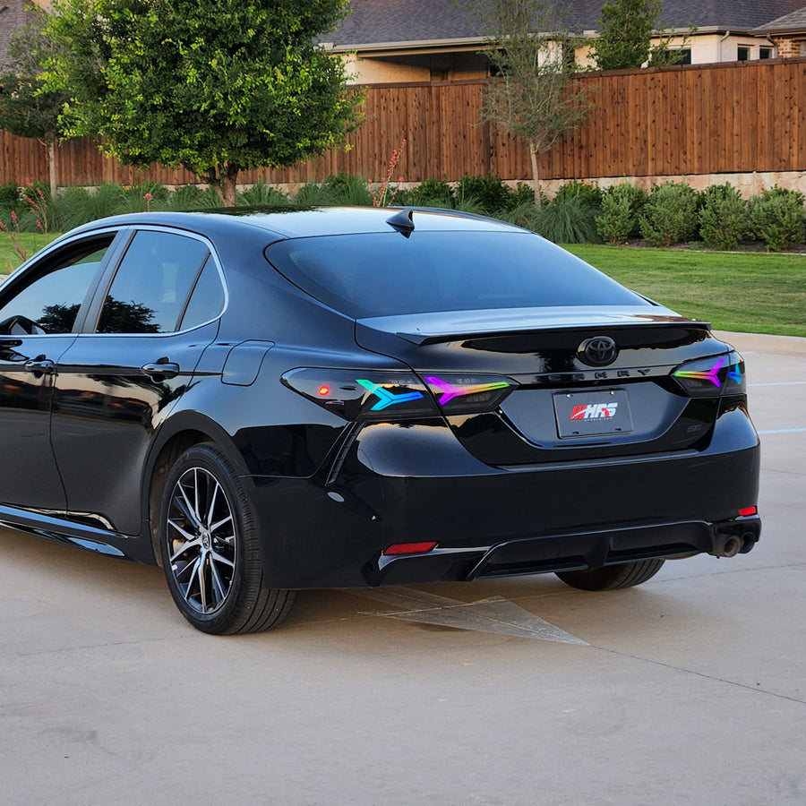2018-2024 Toyota Camry Aero Style LED Tail Lights RGB | HiRev Sports