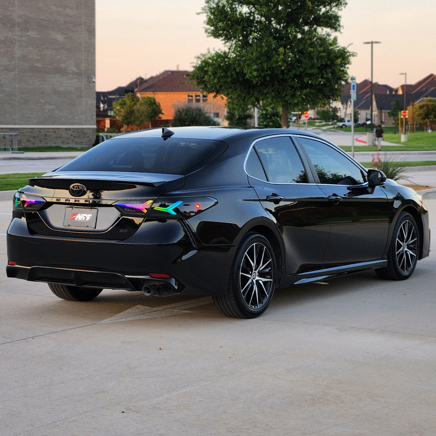 2018-2024 Toyota Camry Aero Style LED Tail Lights RGB | HiRev Sports