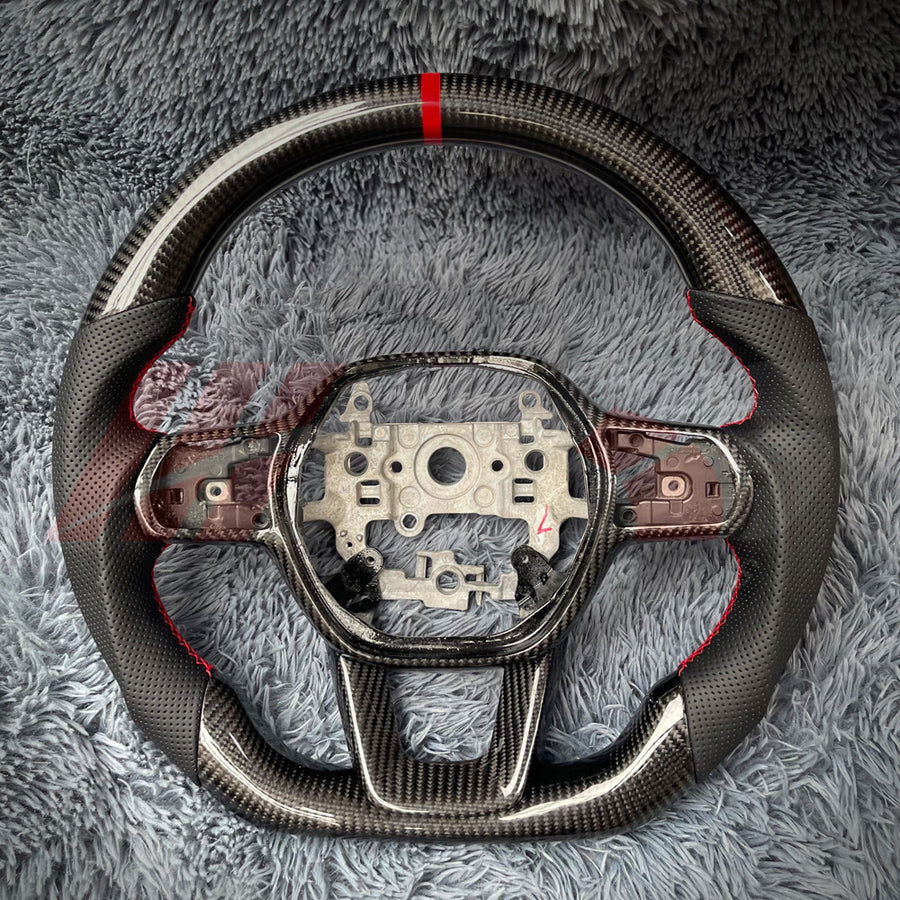 2022-2026 Honda Civic 11th Gen Carbon Fiber Steering Wheel | HiRev Sports