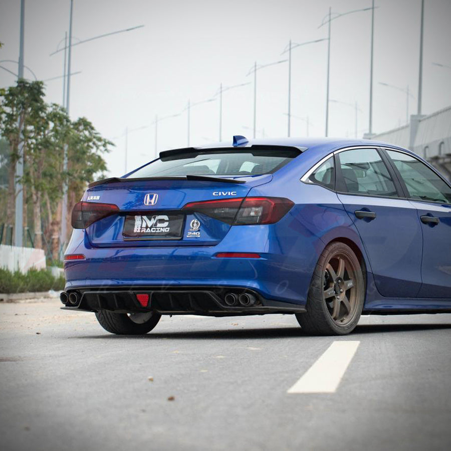 2022-2026 Honda Civic 11th Gen Sedan Carbon Fiber JDM Style Spoiler | HiRev Sports
