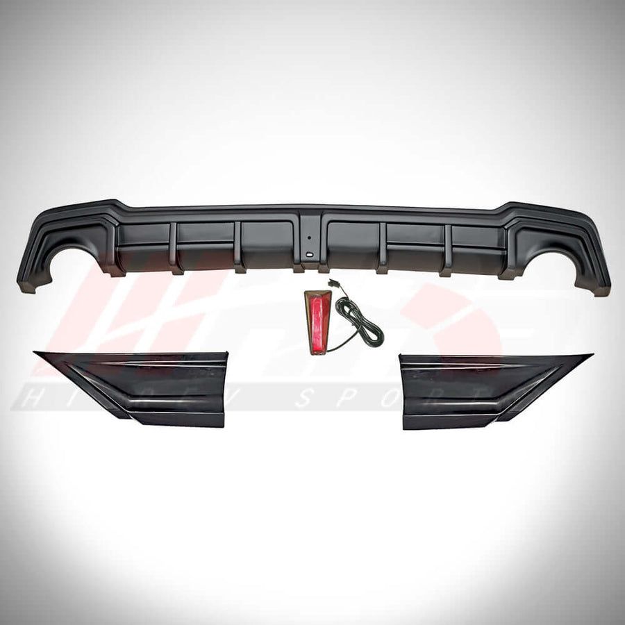 2022-2026 Honda Civic 11th Gen Sedan Rear Diffuser V2 | HiRev Sports