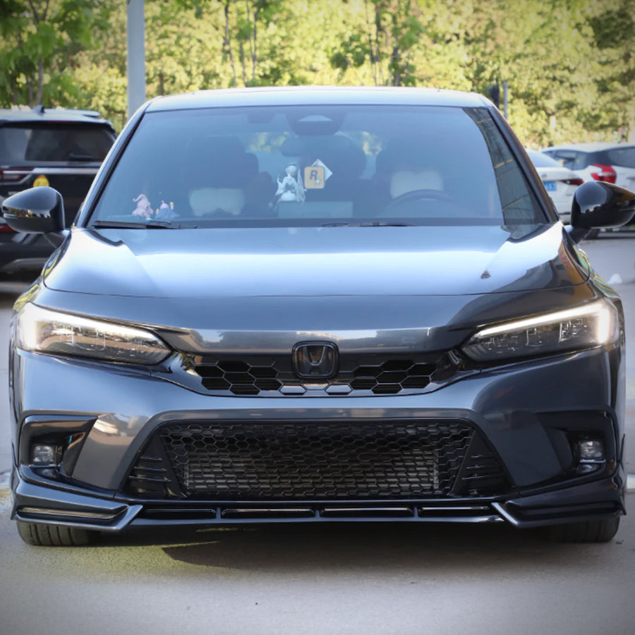 2022-2024 Honda Civic 11th Gen Front Lower Grille + Fog Lights | HiRev Sports