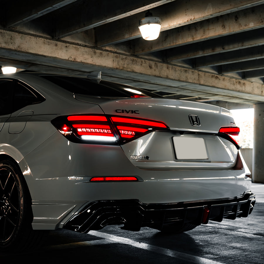 2022-2026 Honda Civic 11th Gen Sedan LED Tail Lights Elite Series | HiRev Sports