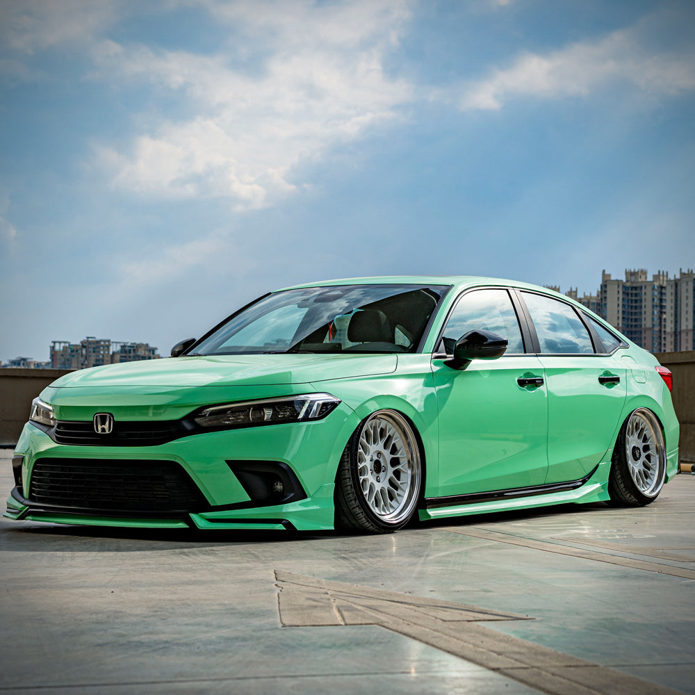 
                      
                        2022-24 Honda Civic 11th Gen Sedan Full Body Kit - V2 By YOFER - RRED
                      
                    