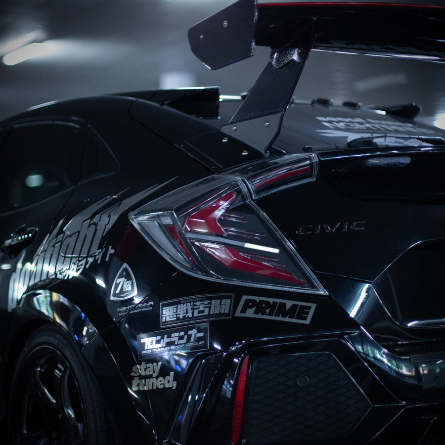2017-2021 Honda Civic Hatchback FK7 FK8 LED Tail Lights Elite Series | HiRev Sports
