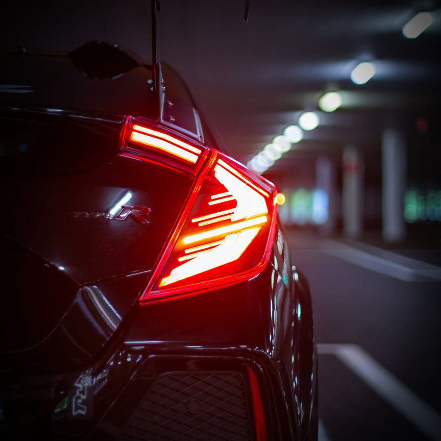 2017-2021 Honda Civic Hatchback FK7 FK8 LED Tail Lights Elite Series | HiRev Sports