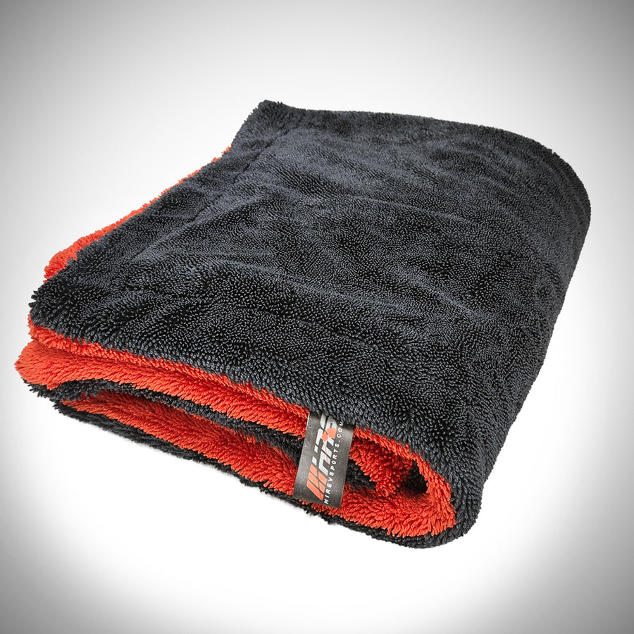 Spiraled Microfiber Car Drying Towel 24x36 Inch 1400 GSM | HiRev Sports