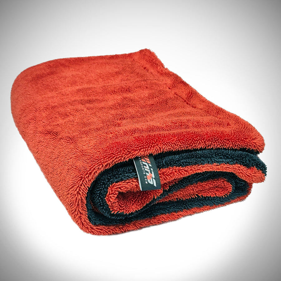 Spiraled Microfiber Car Drying Towel 24x36 Inch 1400 GSM | HiRev Sports