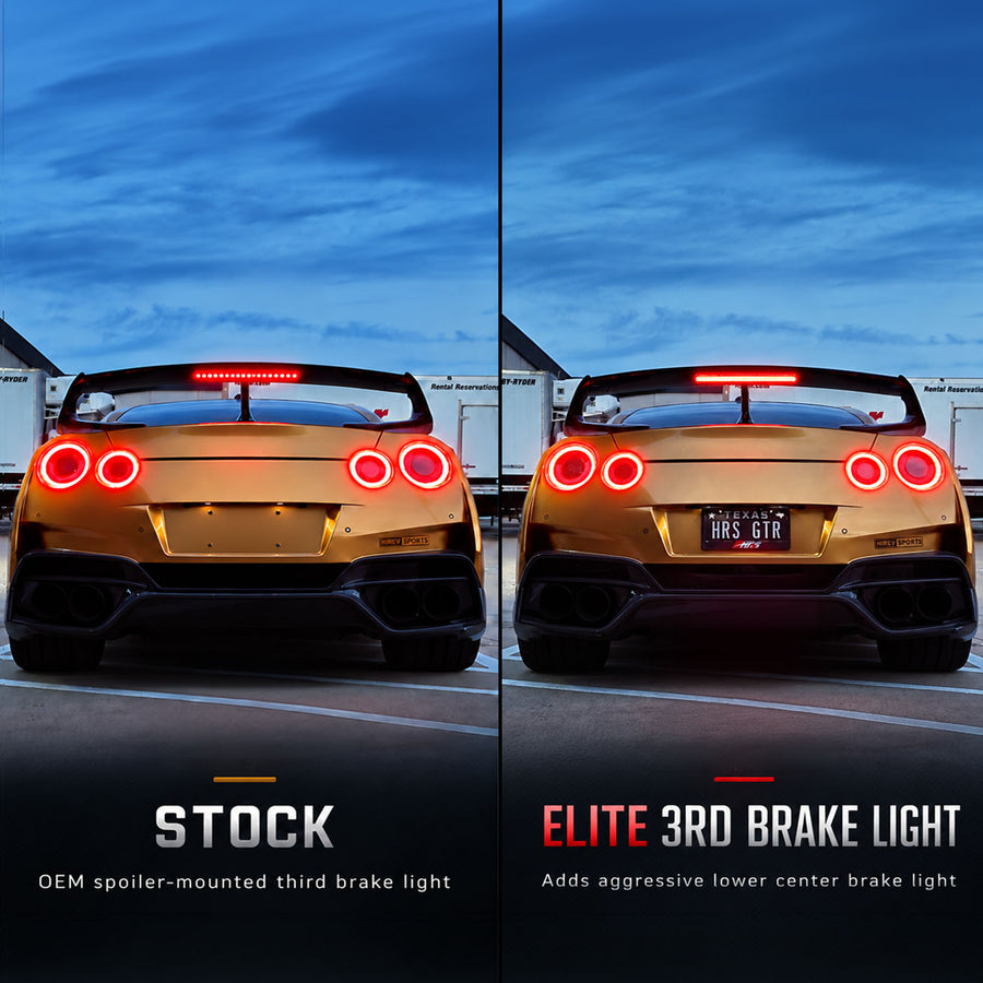 2009-24 Nissan GT-R R35 LED 3rd Brake Light – F1 Style - NON NISMO | The Elite Series – image 2