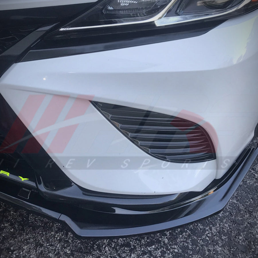 2018-2020 Toyota Camry Front Lip Gloss Black | HiRev Sports