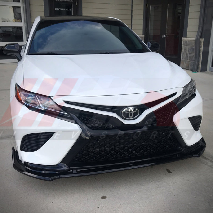2018-2020 Toyota Camry Front Lip Gloss Black | HiRev Sports