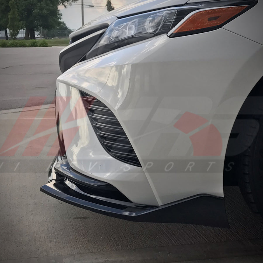 2018-2020 Toyota Camry Front Lip Gloss Black | HiRev Sports