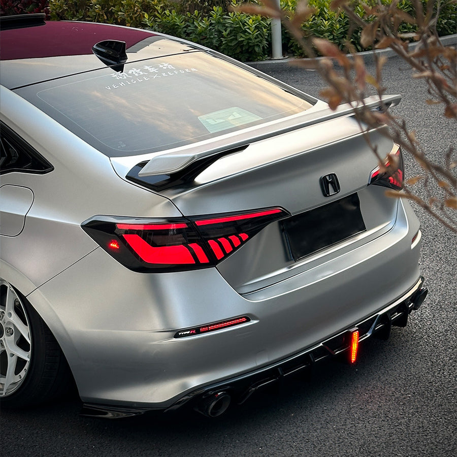 2022-2026 Honda Civic 11th Gen Sedan Rear Diffuser V4 | HiRev Sports