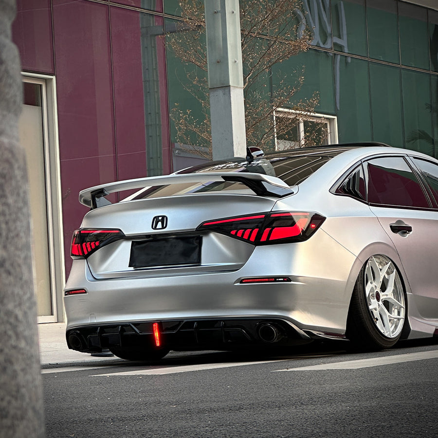 2022-2026 Honda Civic 11th Gen Sedan Rear Diffuser V4 | HiRev Sports