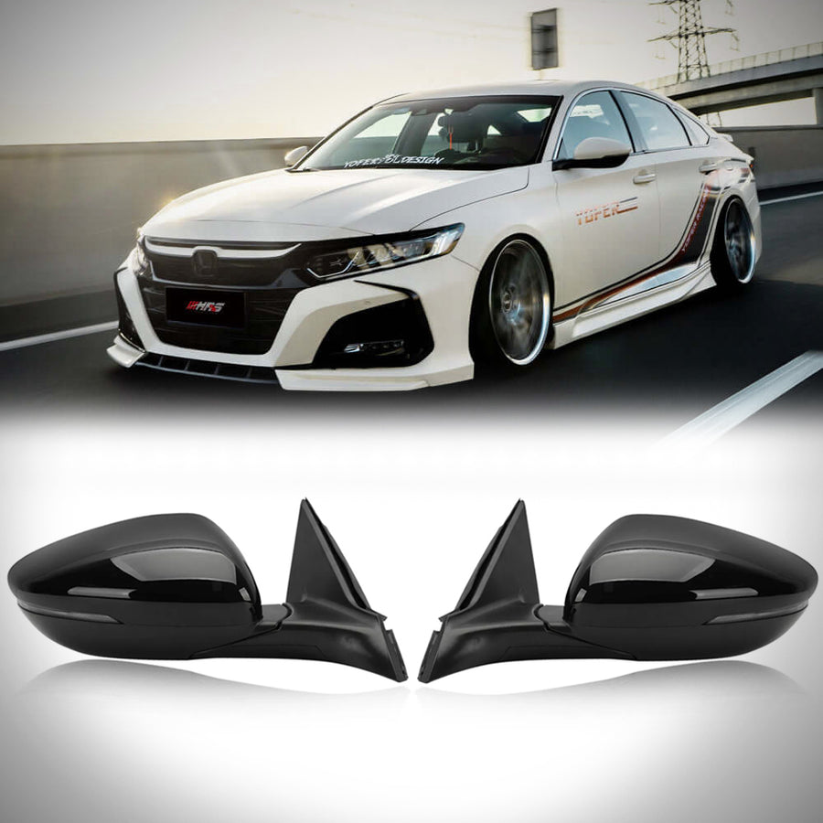 2018-2022 Honda Accord Power Folding Mirrors Elite Series | HiRev Sports