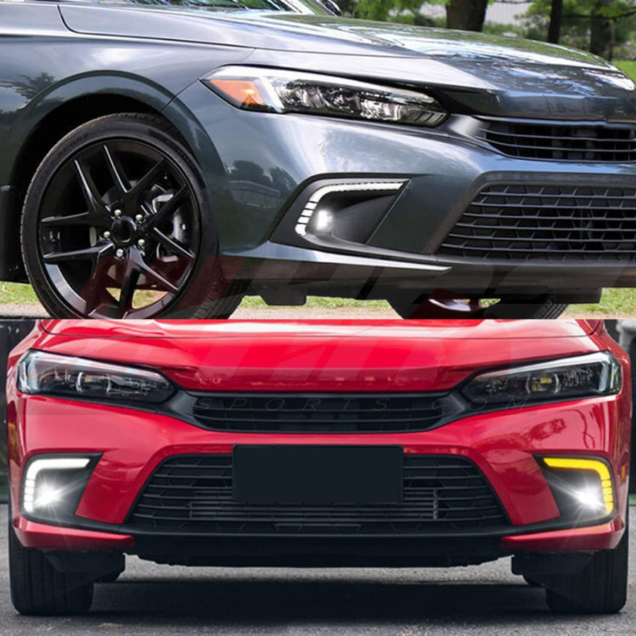 2022-2024 Honda Civic 11th Gen DRL + Fog Lights V2 | HiRev Sports