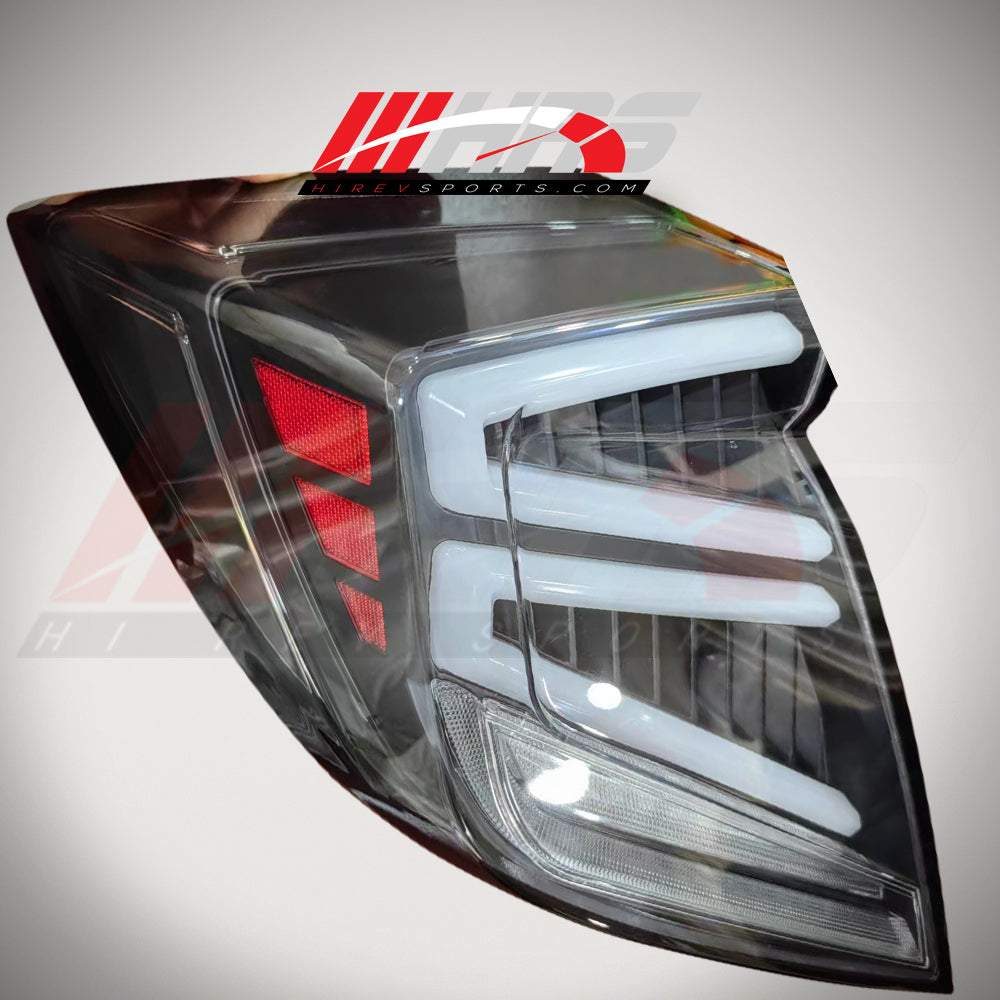 HRS 2017-21 Honda Civic 10th Gen Hatchback FK7 FK8 LED Tail Lights - V3